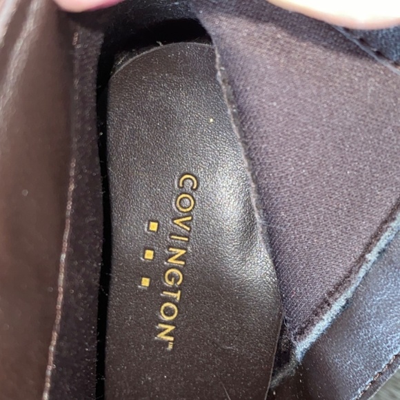 Covington size 7 ladies leather booties - Picture 4 of 5